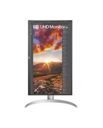  Monitor LG 27” 27UP85NP-W UHD 4K, IPS, USB-C, VESA DisplayHDR™ 400 z wbudowanymi głośnikami