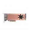 Qnap QM2-2P410G2T QM2 series, 2 x PCIe 2280 M.2 SSD slots, PCIe Gen4 x 8, 2 x AQC113C 10GbE NBASE-T port - nr 1
