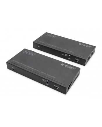 digitus Przedłużacz/Extender HDMI 4K 60Hz 150m po skrętce Cat.6A/7/8 HDBaseT HDCP2.2 IR EDID PoC, zestaw