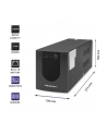 qoltec Zasilacz awaryjny UPS | Monolith | 1200VA | 720W - nr 11