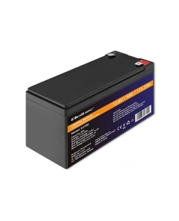 qoltec Akumulator LiFePO4 Litowo-Żelazowo-Fforanowy | 12.8V | 9Ah |     115.2Wh | BMS