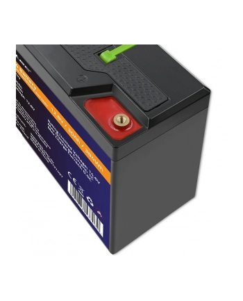 qoltec Akumulator LiFePO4 Litowo-Żelazowo-Fosforanowy | 12.8V | 30Ah |  384Wh | BMS