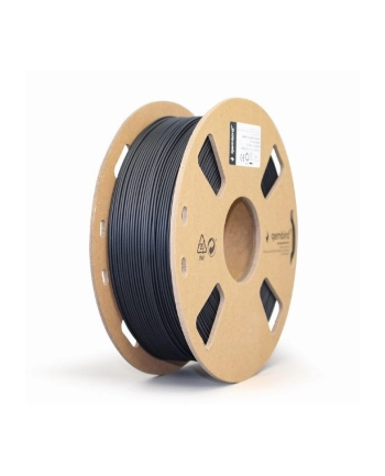 GEMBIRD Filament PLA matowy czarny 1.75mm 1kg