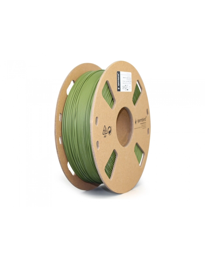 GEMBIRD Filament PLA matowy wojskowa zieleń 1.75 mm 1kg główny