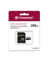 TRANSCEND USD350V 256GB microSD w/adapter U3 High Endurance - nr 4