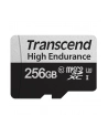 TRANSCEND USD350V 256GB microSD w/adapter U3 High Endurance - nr 6