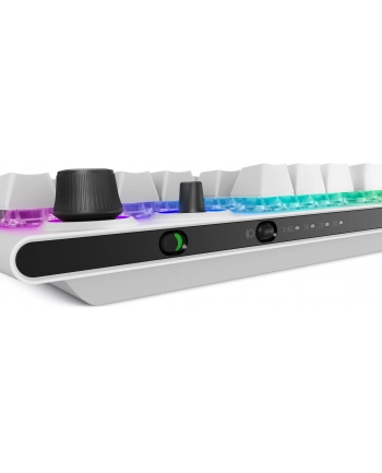 DELL Alienware Tri-Mode Wireless Gaming Keyboard - AW920K - US QWERTY - Lunar Light (545-BBFK)