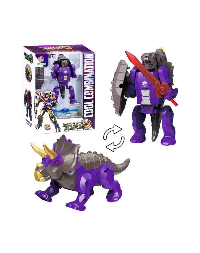 Robot dinozaur transformujący 2w1 ASKATO 119205 główny