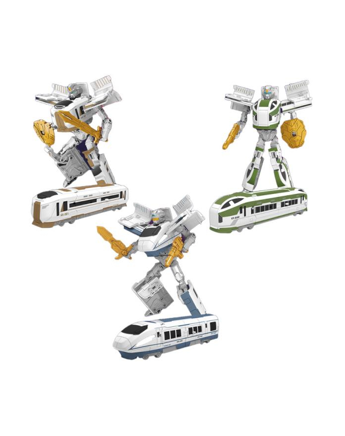 Robot transformujący pociąg 3 wz ASKATO 119304 główny