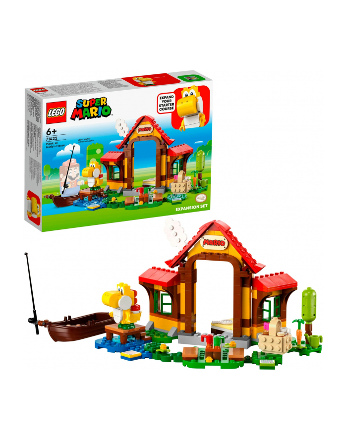 LEGO 71422 SUPER MARIO Piknik w domu Mario - zestaw zmieniający p6 główny