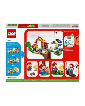 LEGO 71422 SUPER MARIO Piknik w domu Mario - zestaw zmieniający p6