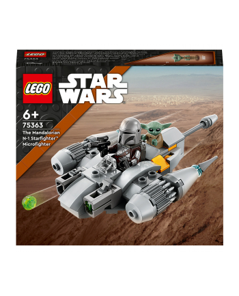 LEGO 75363 STAR WARS Myśliwiec N-1 Mandalorianina w mikroskali p4