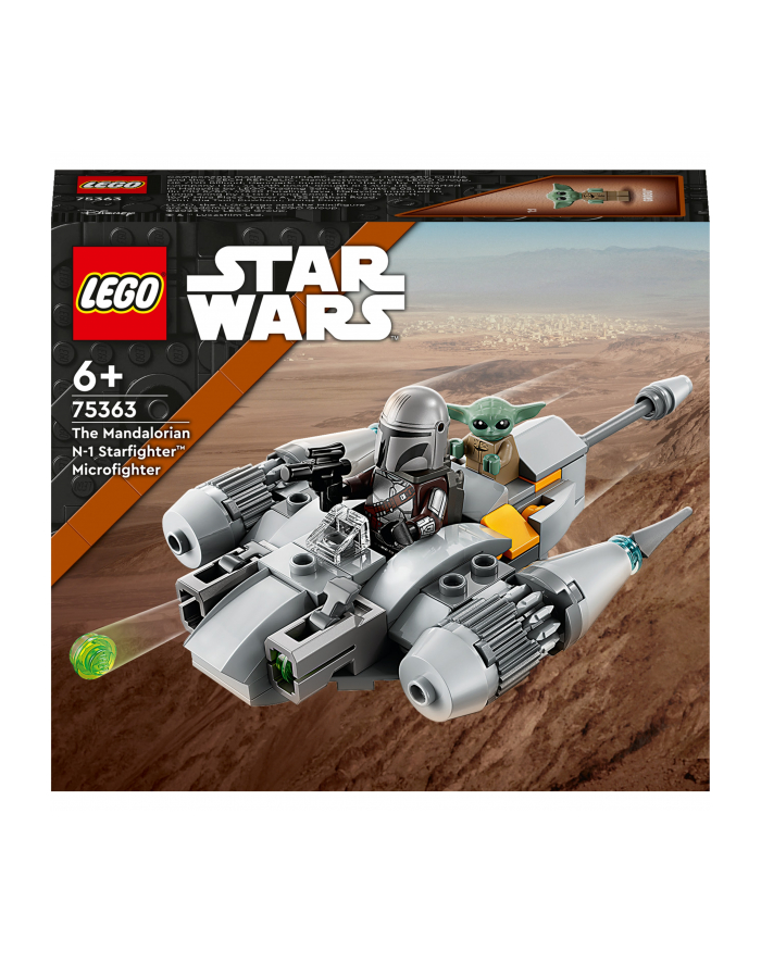 LEGO 75363 STAR WARS Myśliwiec N-1 Mandalorianina w mikroskali p4 główny