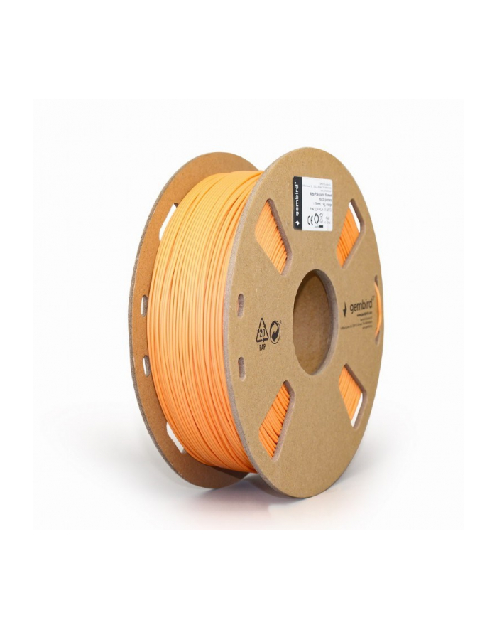 GEMBIRD Filament PLA matowy pomarańczowy 1.75mm 1kg główny