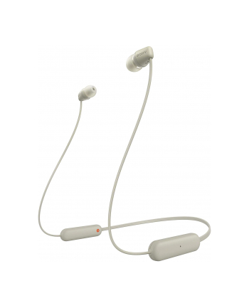 sony Słuchawki WI-C100 brązowoszary