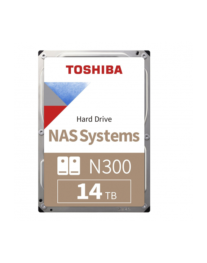 toshiba europe TOSHIBA N300 NAS Hard Drive 14TB 512MB główny