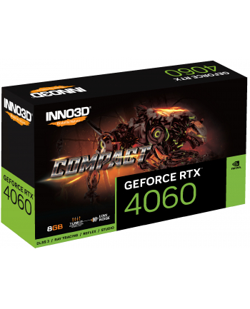 INNO3D GeForce RTX 4060 Compact 8GB GDDR6 1xHDMI 3xDP
