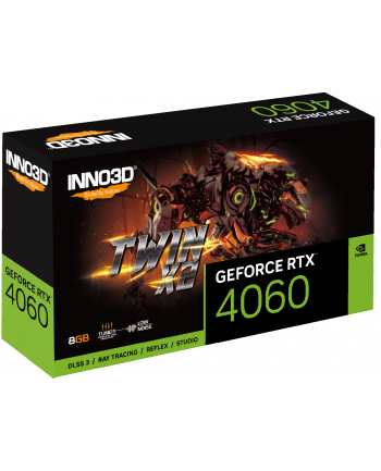 INNO3D GeForce RTX 4060 Twin X2 8GB GDDR6 1xHDMI 3xDP