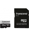 TRANSCEND USD350V 256GB microSD w/adapter U3 High Endurance - nr 3