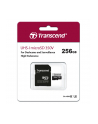 TRANSCEND USD350V 256GB microSD w/adapter U3 High Endurance - nr 5