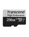 TRANSCEND USD350V 256GB microSD w/adapter U3 High Endurance - nr 7