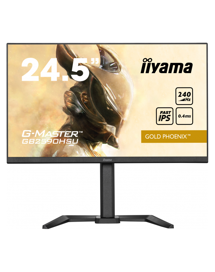 iiyama Monitor 24.5 cala GB2590HSU-B5 0.4ms,IPS,DP,HDMI,240Hz,F.Sync,HDR400 główny