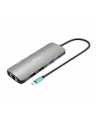 i-tec Stacja dokująca USB-C Metal Nano 2x HDMI Display + Power Delivery 100W - nr 45