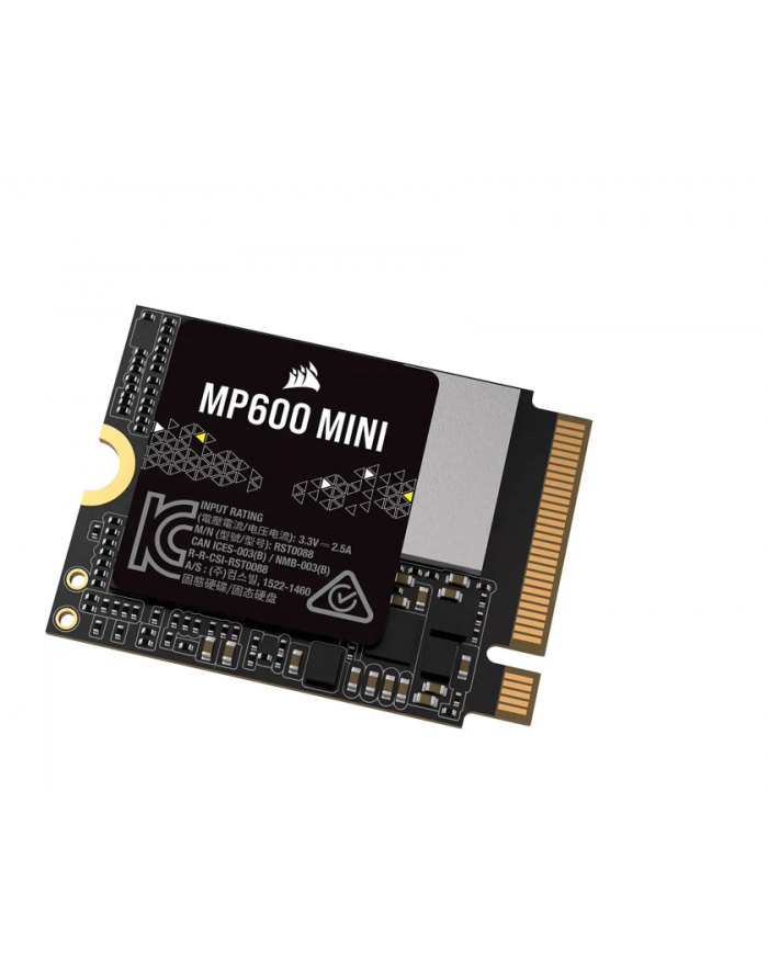 corsair Dysk SSD 1TB MP600 MINI 4800/4800 MB/s PCIe Gen 4.0 x4 M.2 2230 główny