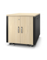 APC NetShelter Soundproof Server Rack 12U 110-240V 783H x 750W x 1134D mm Maple - nr 21
