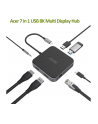 ACER 7 in 1 USB4 8K Multi Display hub HDMI + DP + 2xUSB3.2 + USB C + RJ45 + 3.5mm Audio Port - nr 18