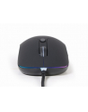 GEMBIRD Mysz USB z podświetleniem 6 przycisków czarna - nr 6