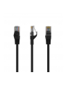 GEMBIRD patchcord UTP kat 6 zalewane końcówki 1.5m czarny - nr 1