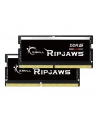 g.skill Pamięć notebookowa SO-DIMM DDR4 32GB (2x16GB) Ripjaws 4800MHz CL34-34 1,1V - nr 1