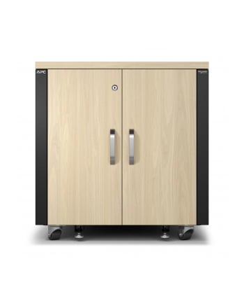 APC NetShelter Soundproof Server Rack 12U 110-240V 783H x 750W x 1134D mm Maple