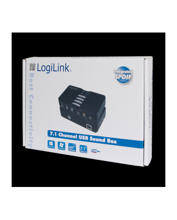 Karta dzwiekowa LOGOLINK 7.1 USB 8-kanalowa