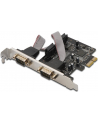 Kontroler PCI Express 2xserial DB9 COM RS232 - nr 16