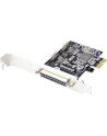 Kontroler PCI-Express 2xserial DB9 COM RS232, 1xparallel DB25 LPT - nr 34