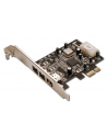 Kontroler PCI-Express Firewire 800/400 IEEE 1394b/a, 2x9pin, 1x6pin - nr 5