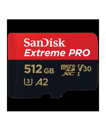 SANDISK EXTREME PRO microSDXC 512GB 200/140 MB/s A2