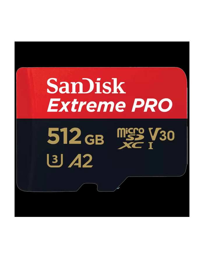 SANDISK EXTREME PRO microSDXC 512GB 200/140 MB/s A2 główny