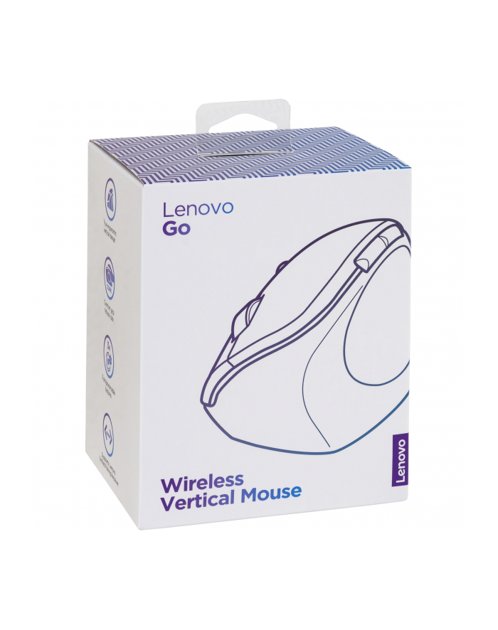 Mysz Lenovo Go Wireless Vertical Mouse Storm Grey główny