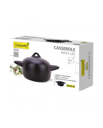 Garnek z pokrywką 20 cm 3,0l Maestro MR-4017-20