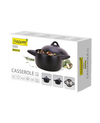 Garnek z pokrywką 20 cm 3,0l Maestro MR-4017-20