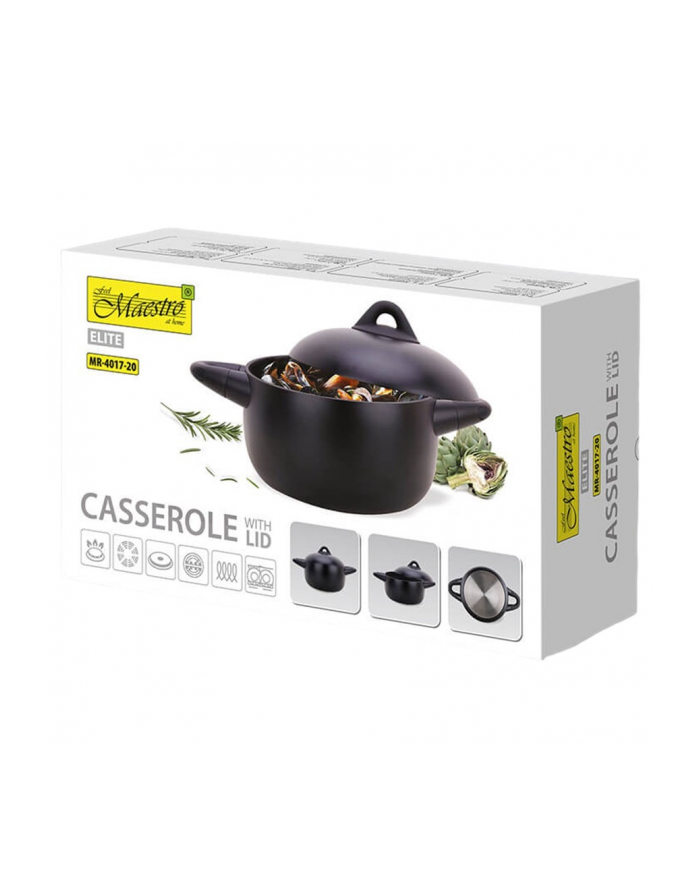 Garnek z pokrywką 20 cm 3,0l Maestro MR-4017-20 główny