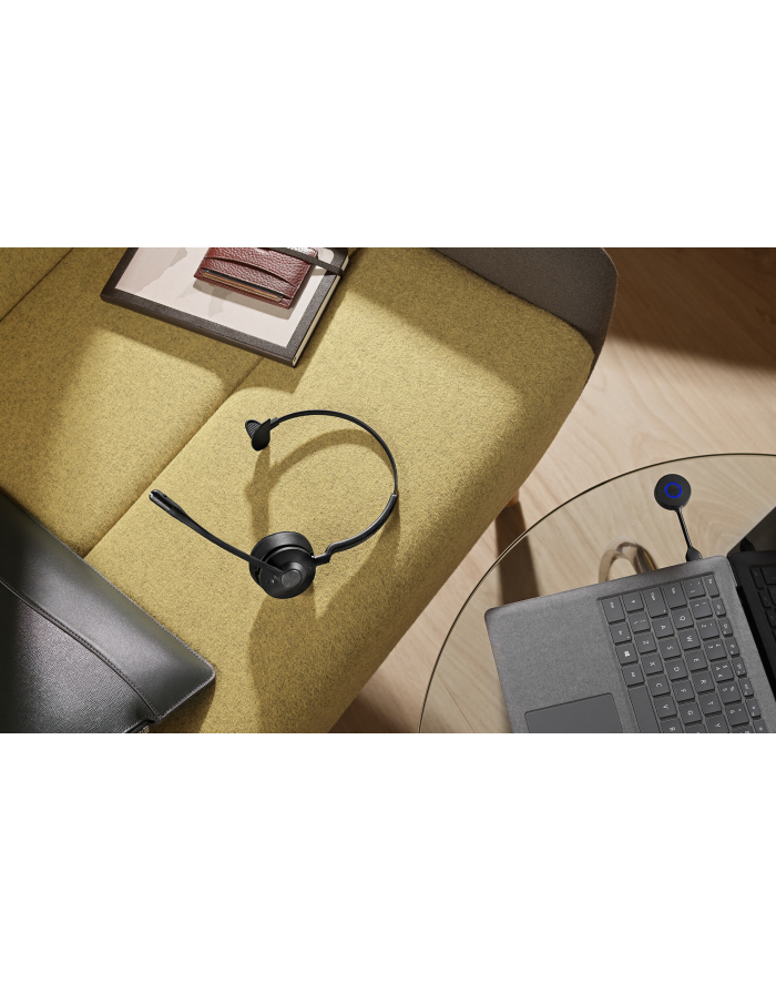 Jabra Engage 55 UC, Headset (Kolor: CZARNY, USB-A, stereo, base station, low energy consumption) główny