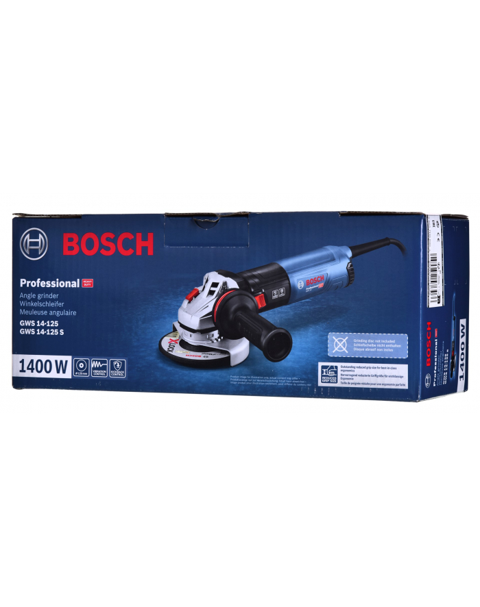 Szlifierka kątowa 1400W GWS 14-125 06017D0000 BOSCH główny