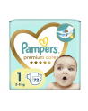 Pampers Pieluchy Premium Care 2-5kg rozmiar 1-NEWBORN, 72szt - nr 1