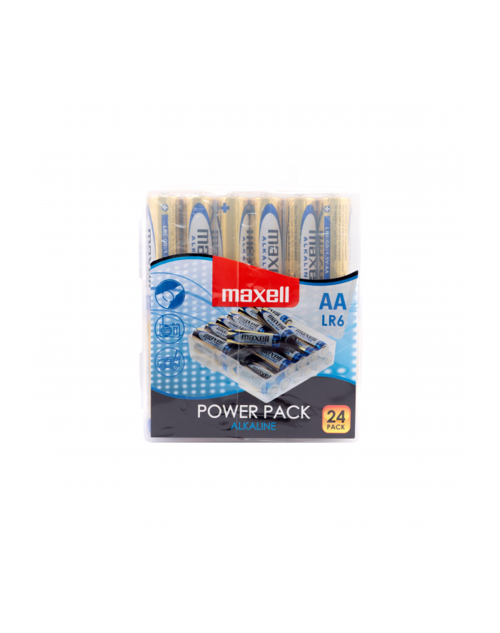 Bateria MAXELL alkaliczna LR6, VALUE BOX, 24 szt główny