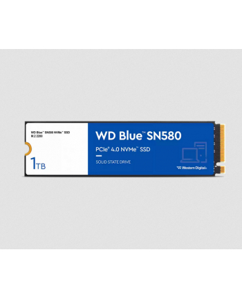 Dysk SSD WD Blue SN580 1TB M2 NVMe WDS100T3B0E