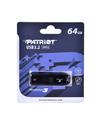 patriot memory PARTIOT FLASHDRIVE Xporter 3 64GB Type A USB32